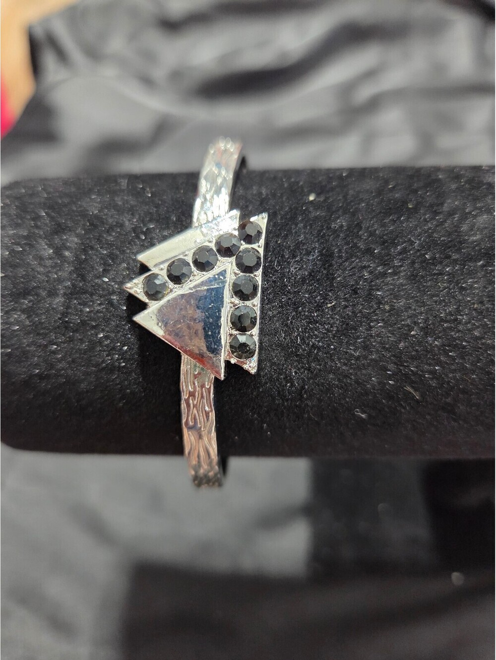 Silver Triangle Bracelet
